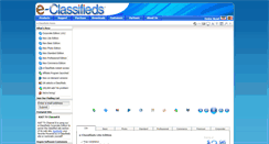 Desktop Screenshot of e-classifieds.net